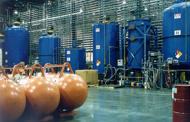 Foto van Chemietanks